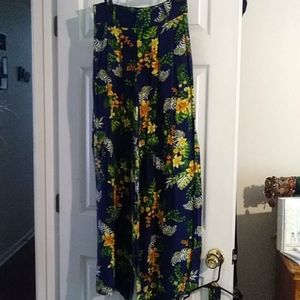2 pc floral set with belt